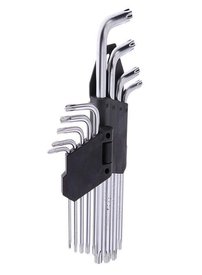 Inditrust Torx/Star Allen Key Set of 9pcs with Hole from T10 to T50 - Image 1